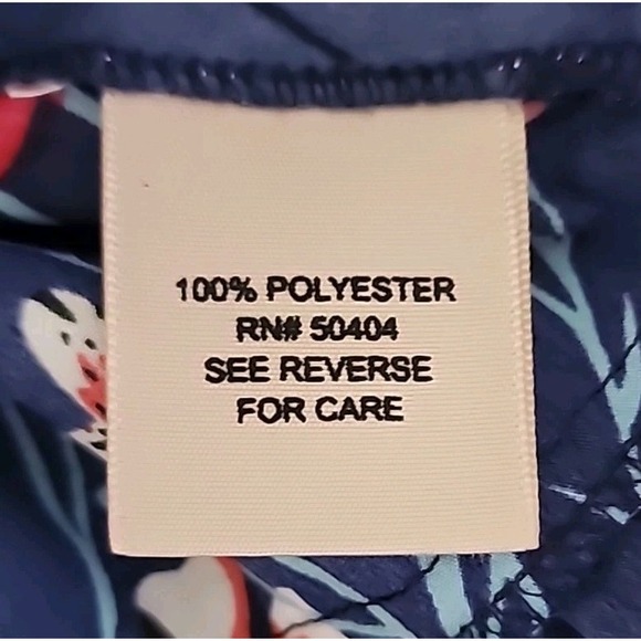 Blue Ruffle Floral Shift Dress Womens‎ Small Short Tie Neck Line Philosophy - Picture 9 of 9